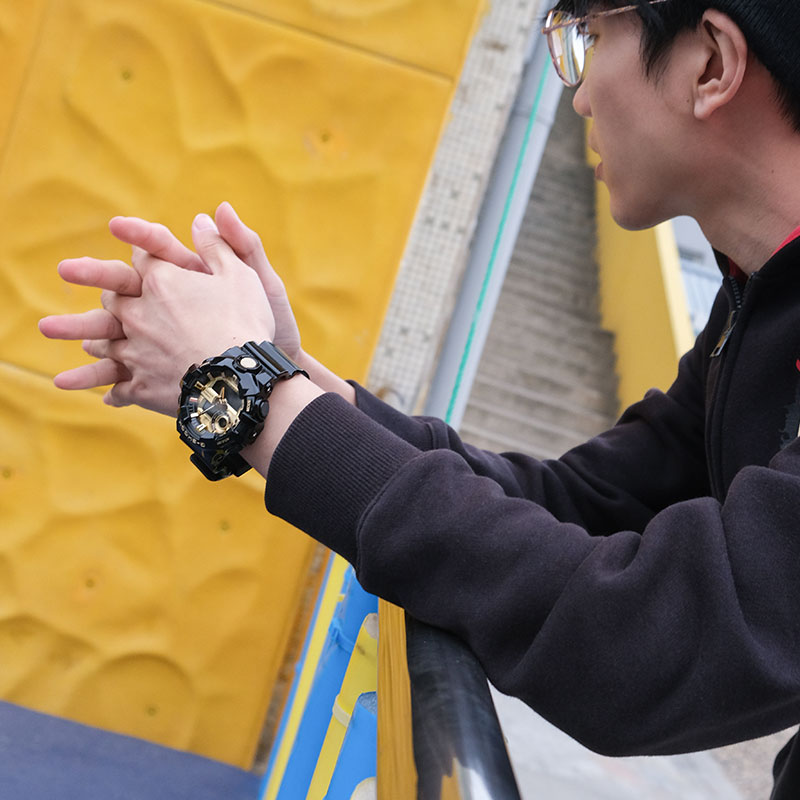 CASIO G-Shock Analog-Digital 'Black Gold' GA-710GB-1ADR