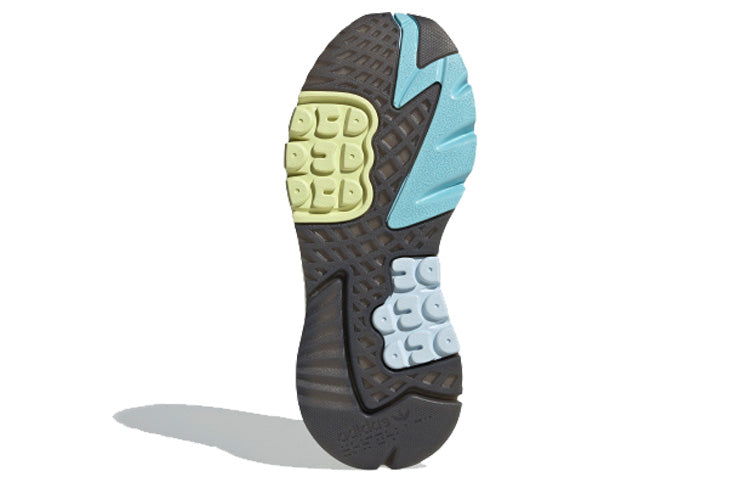 (WMNS) adidas originals Nite Jogger 'Gray Blue Yellow' FX7460