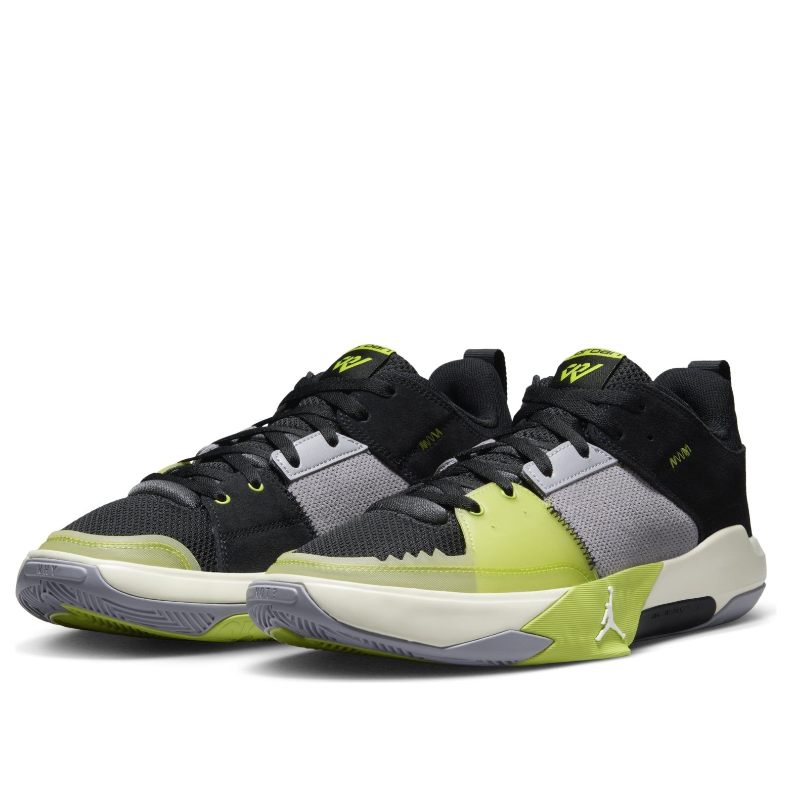 Air Jordan Westbrook One Take 5 PF 'Black Cyber Cement Grey' FD2336-003