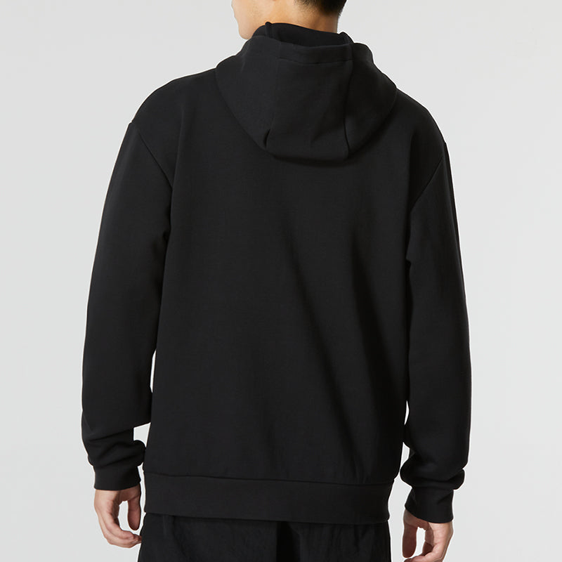 Men's adidas St Blok Knjkt Athleisure Casual Sports Solid Color Hooded Jacket Black HM2992