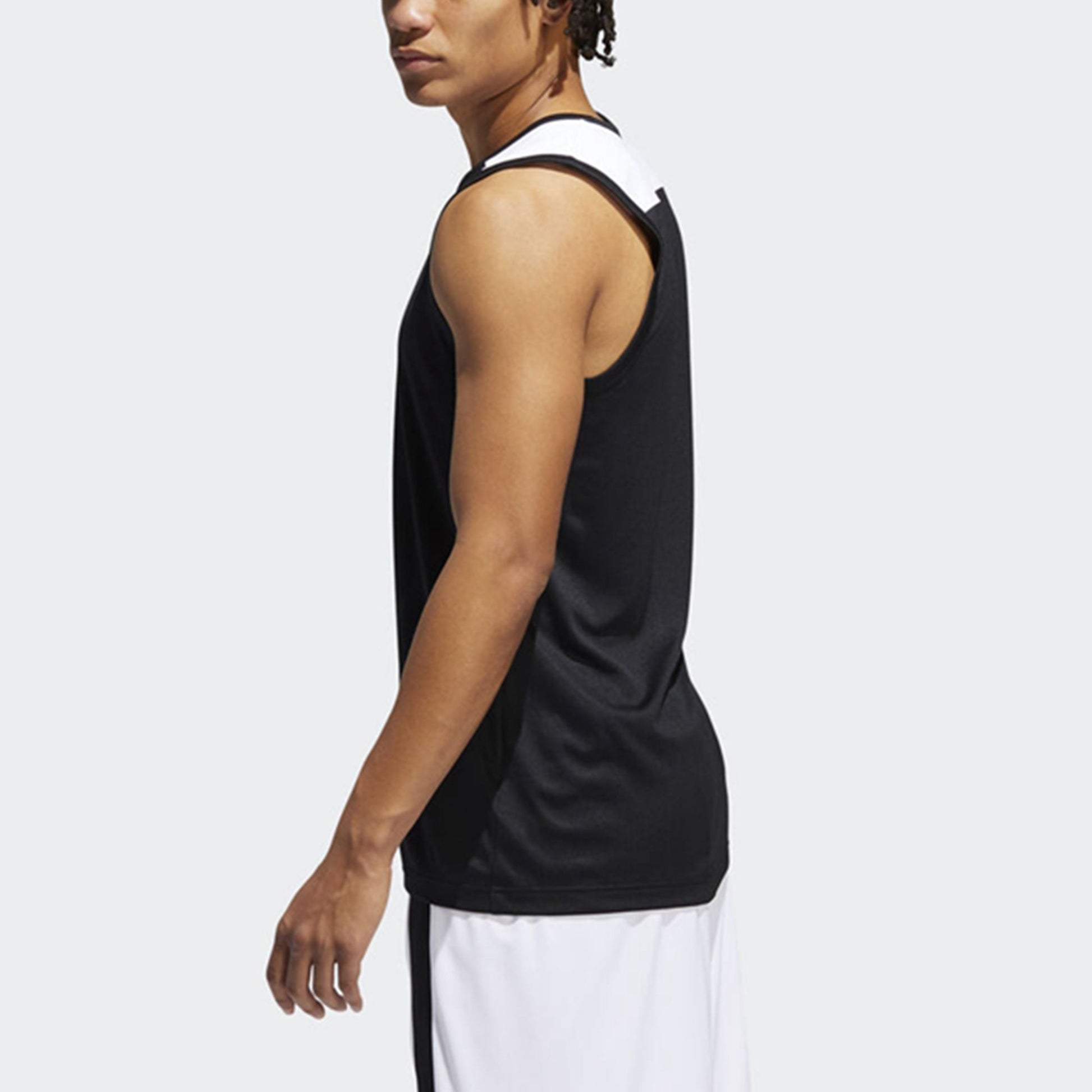 adidas C365 Jrsy Basketball Training Sports Quick Dry Breathable Vest Black DY6631