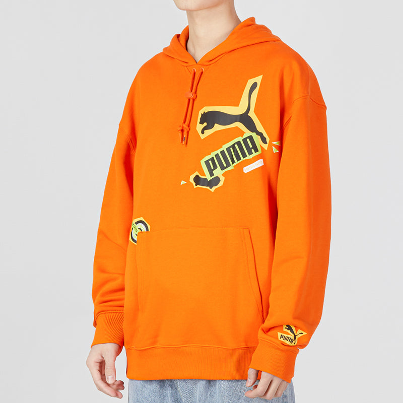 PUMA Classics Street Sport Hoodie 'Orange' 539966-23