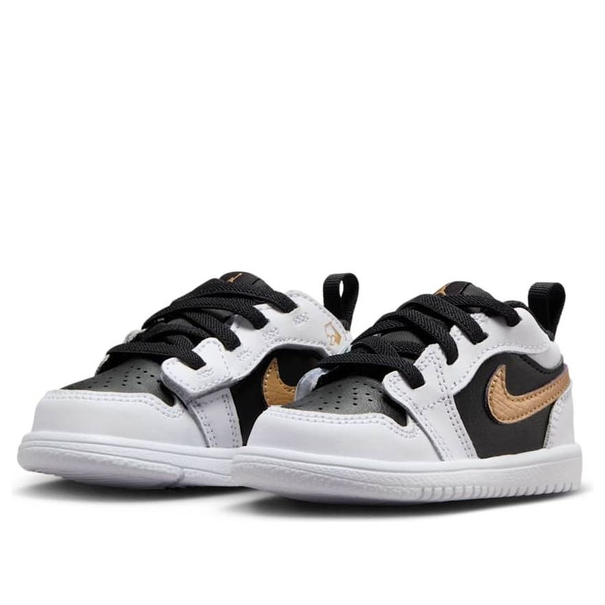 (TD) Air Jordan 1 Low ALT 'White Black Metallic Gold' DR9747-172