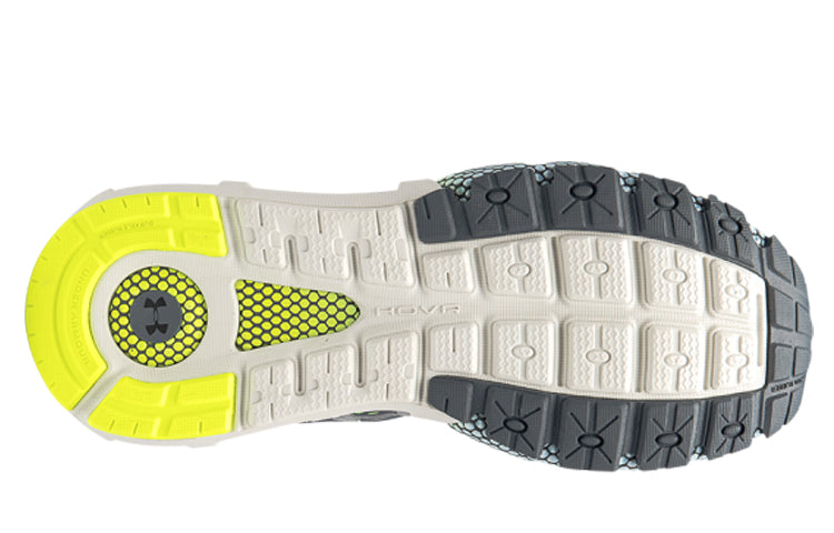 (WMNS) Under Armour HOVR Mega Running Shoes Blue/Green 3021239-101