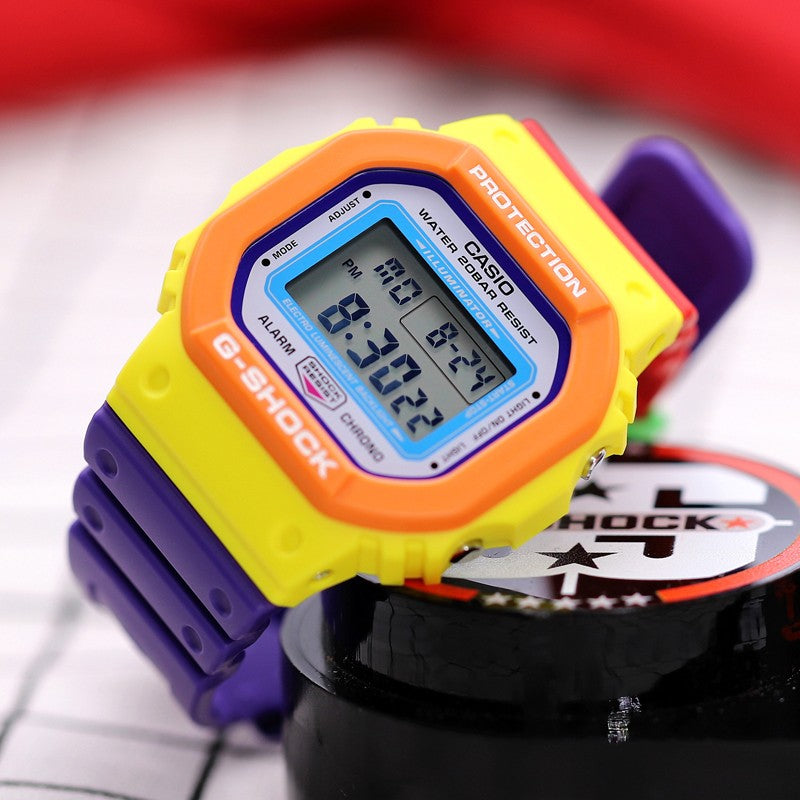 CASIO G-Shock Square 'Yellow' DW-5610DN-9PR