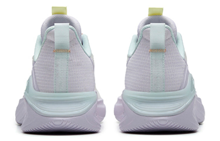 (WMNS) ANTA Running Series Sneakers 'White Purple Blue' 1 122235565-4