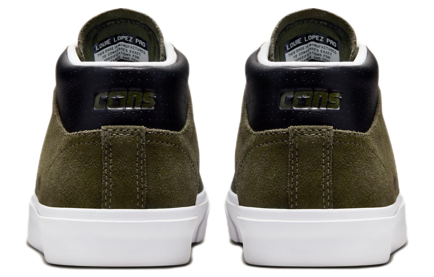 Converse Louie Lopez Pro Leather 'Army Green Black' 171981C