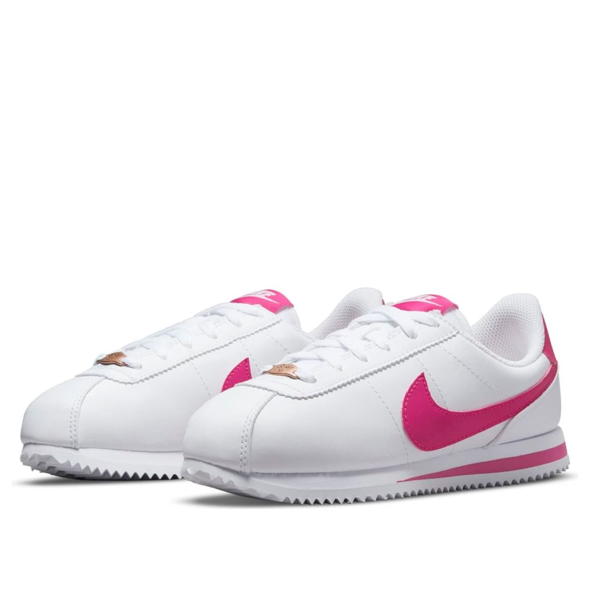 (GS) Nike Cortez Basic SL 'White Pink Prime' 904764-109