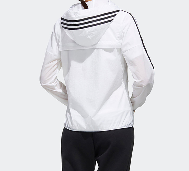 (WMNS) adidas Windbreaker 3S Jacket White FT2881