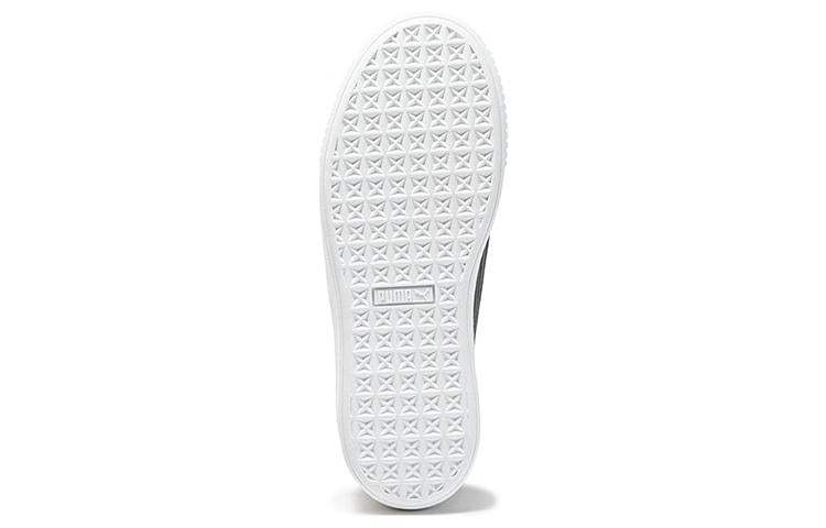 (WMNS) PUMA SuedePlatform 'White and Black' 395225-02