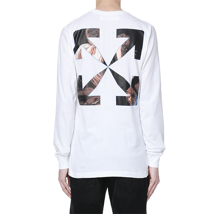 Off-White FW20 Caravaggio Angel Sweatershirt OMBA025E20FLE0050110