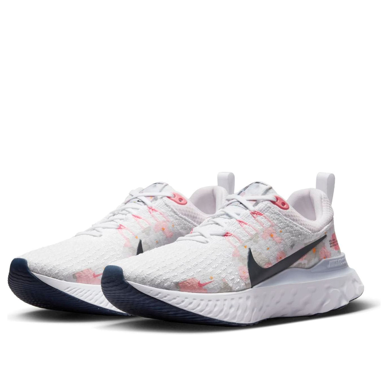 (WMNS) Nike React Infinity Run FK 3 PRM 'White Navy Pearl Pink' FD4151-100