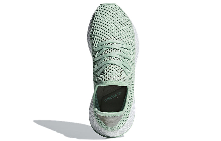 (WMNS) adidas originals Deerupt Green/White B37680