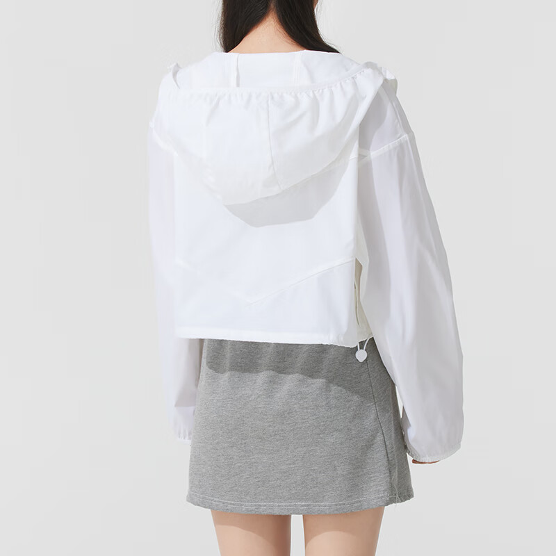 (WMNS) Nike Sportswear Windrunner Asia Sizing 'White' HJ1183-100