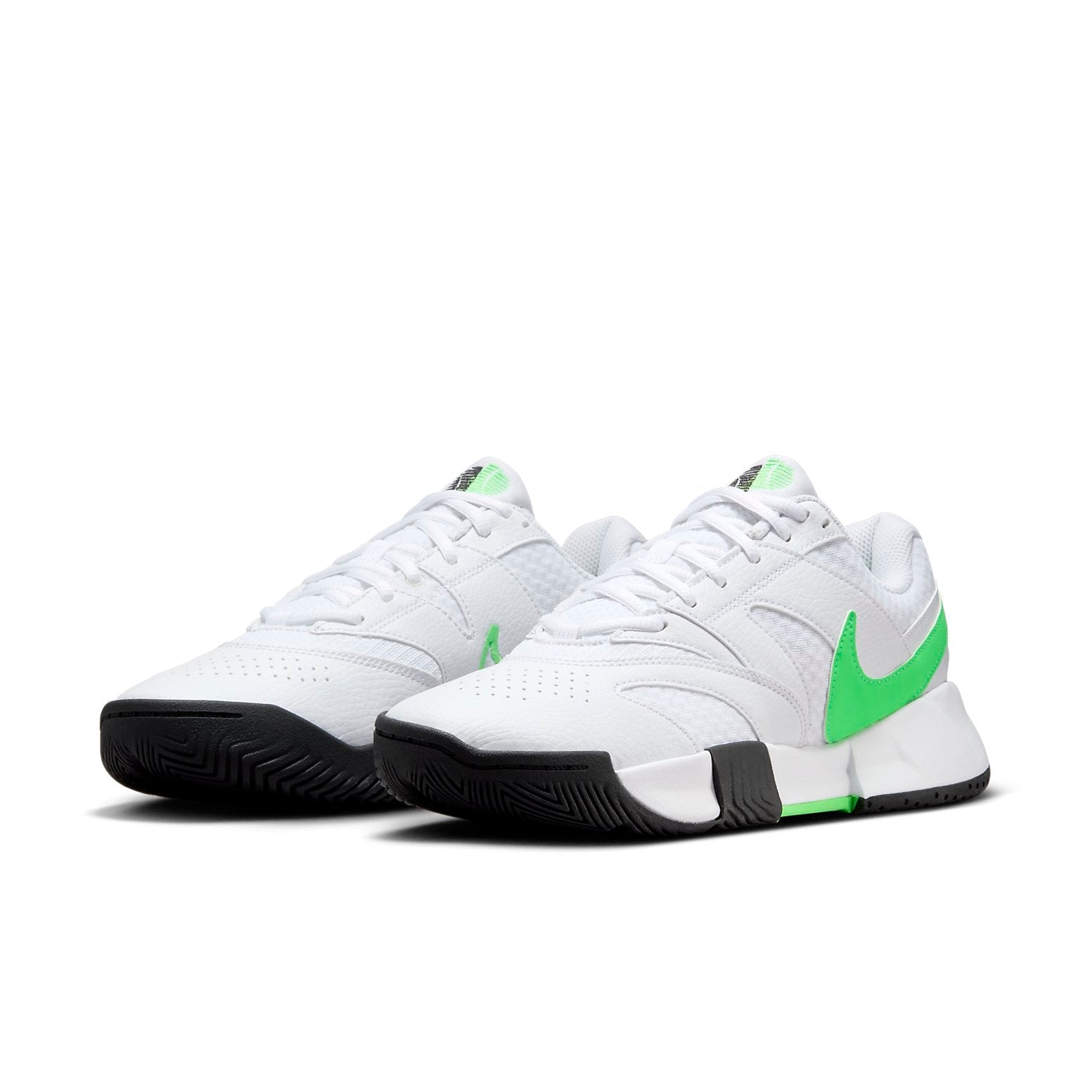 (WMNS) Nike Court Lite 4 'White Poison Green' FD6575-105