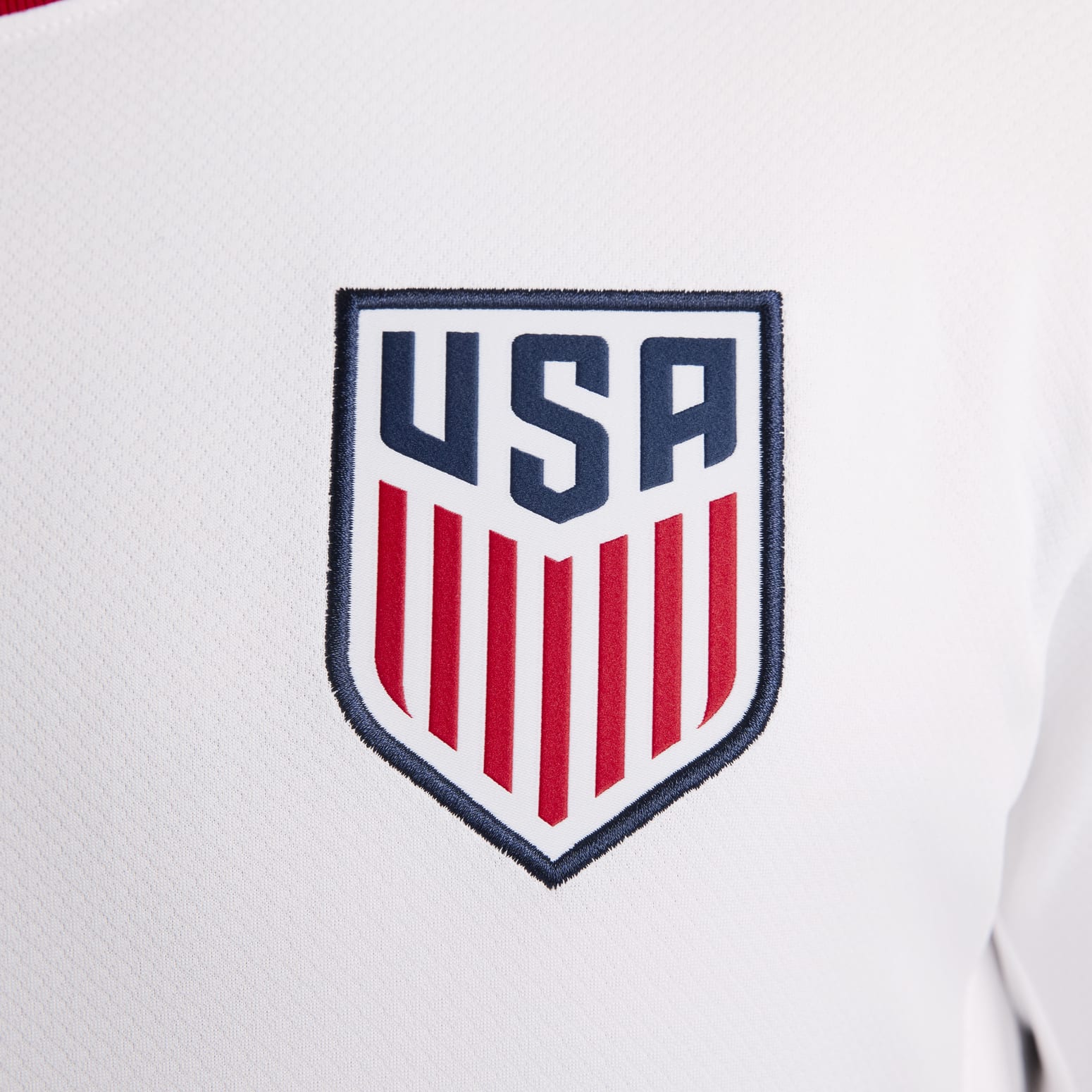 Nike USMNT 24 Stadium Home Replica Soccer Jersey 'White' FJ4278-100