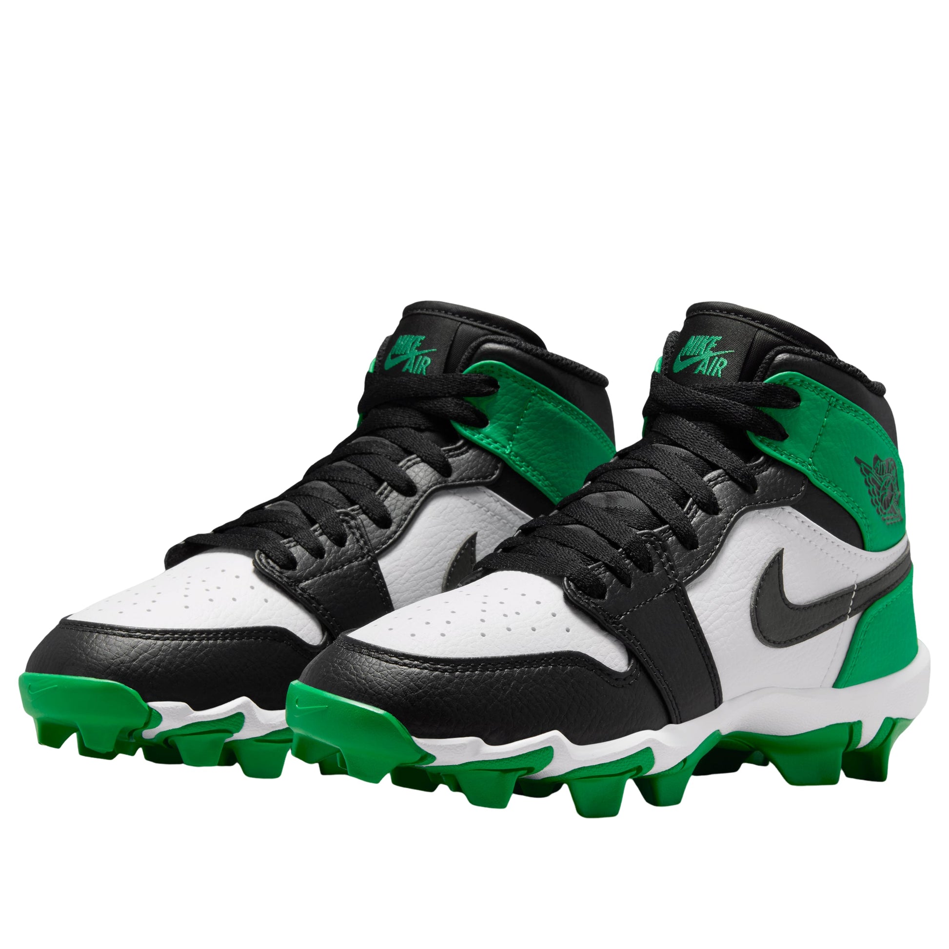 (GS) Air Jordan 1 Mid Cleat 'Lucky Green' HF6883-003