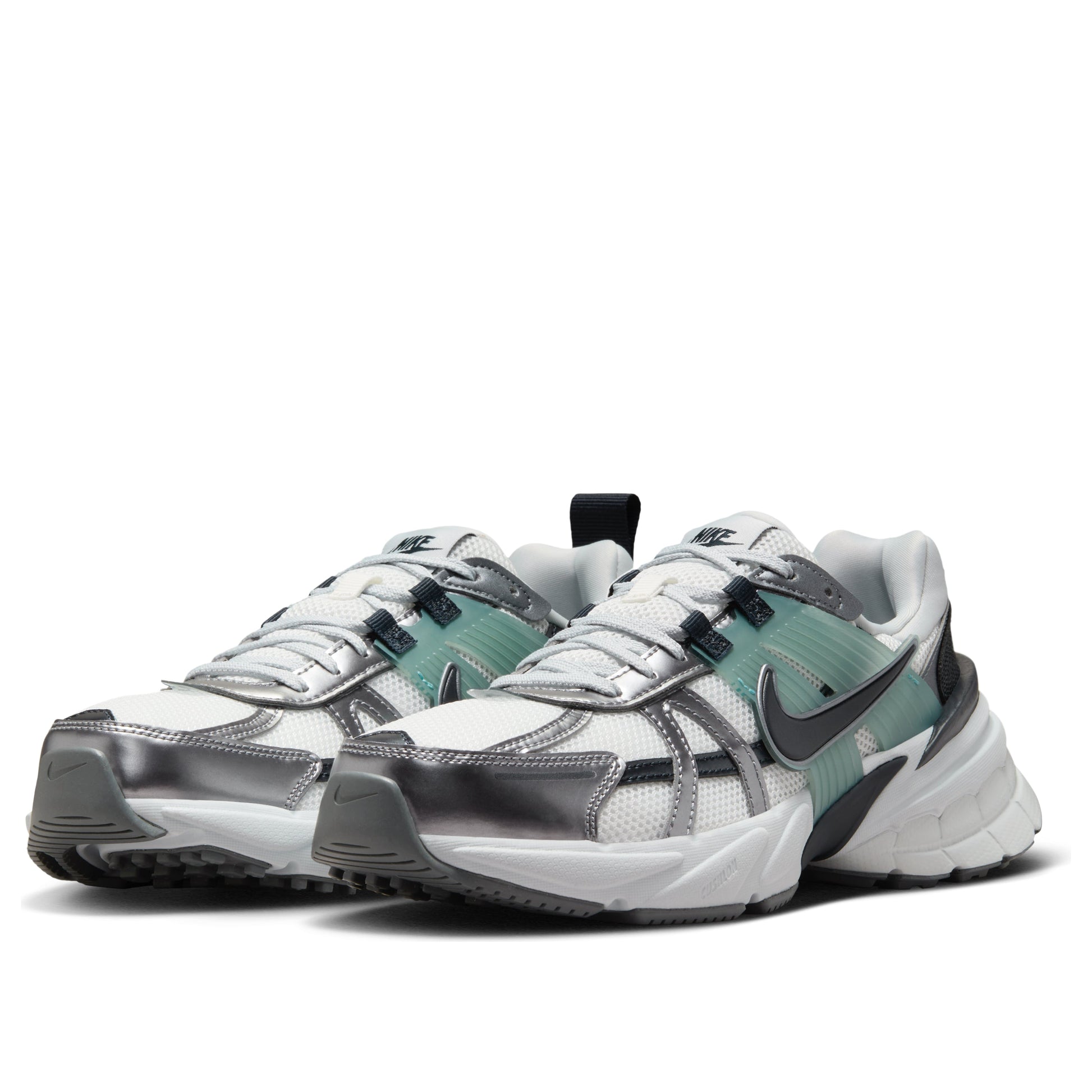 (WMNS) Nike V2K Run 'Summit White Dark Obsidian' HQ3484-121