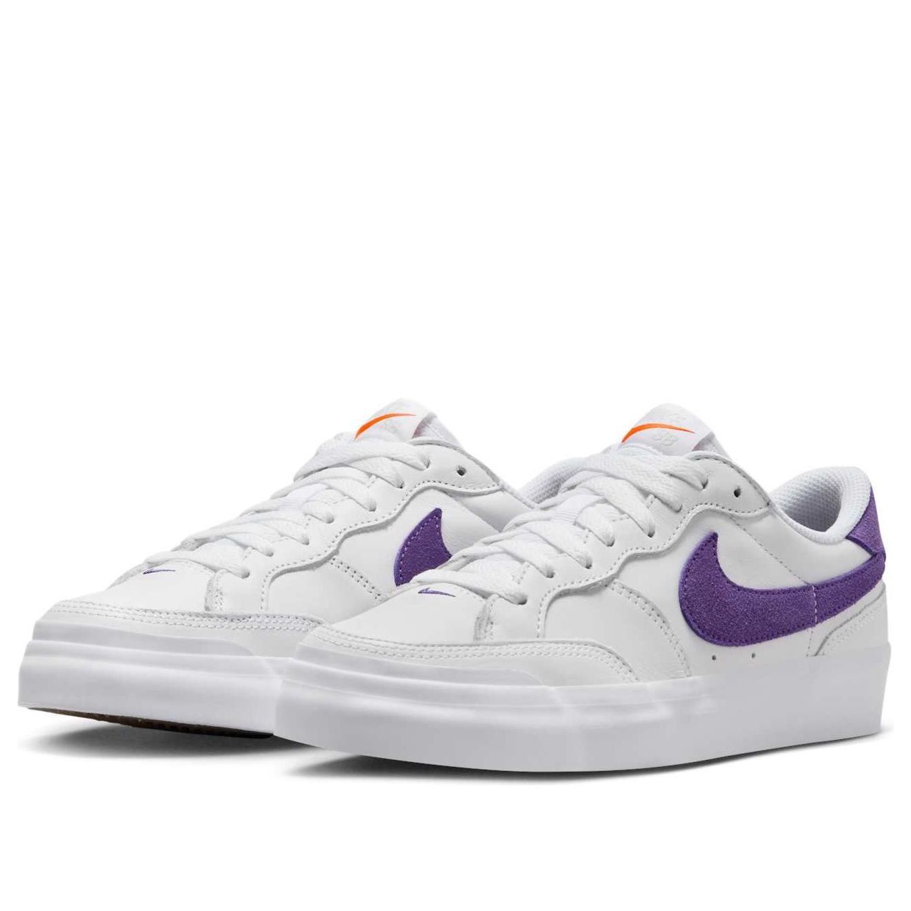 (WMNS) Nike SB Zoom Pogo Plus 'White Court Purple' DZ4916-100