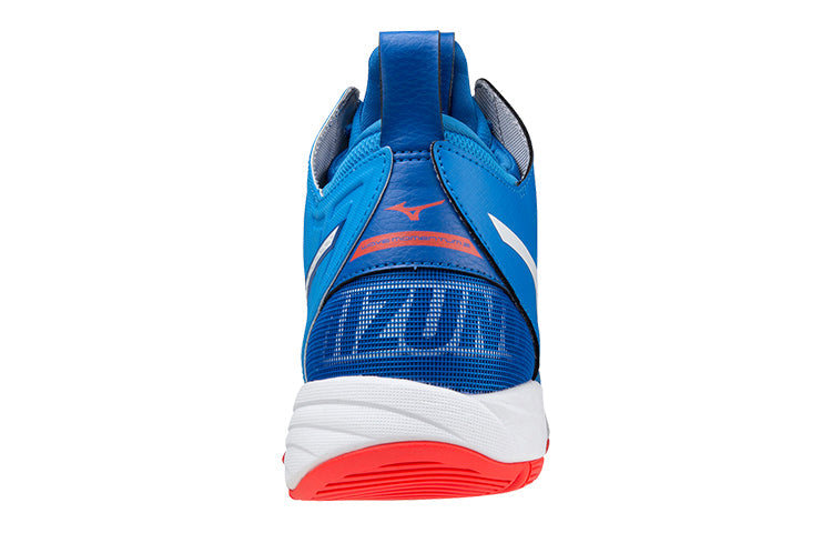 Mizuno Wave Momentum 2 Mid 'Blue Red' V1GA211724