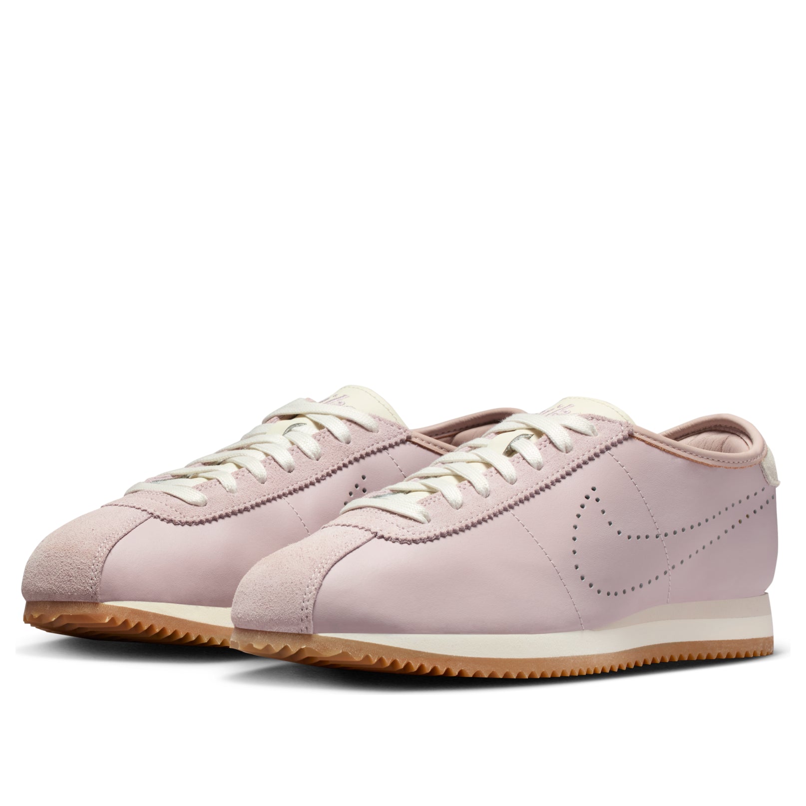 (WMNS) Nike Cortez Leather 'Particle Rose Perforated Swoosh' HQ1841-602