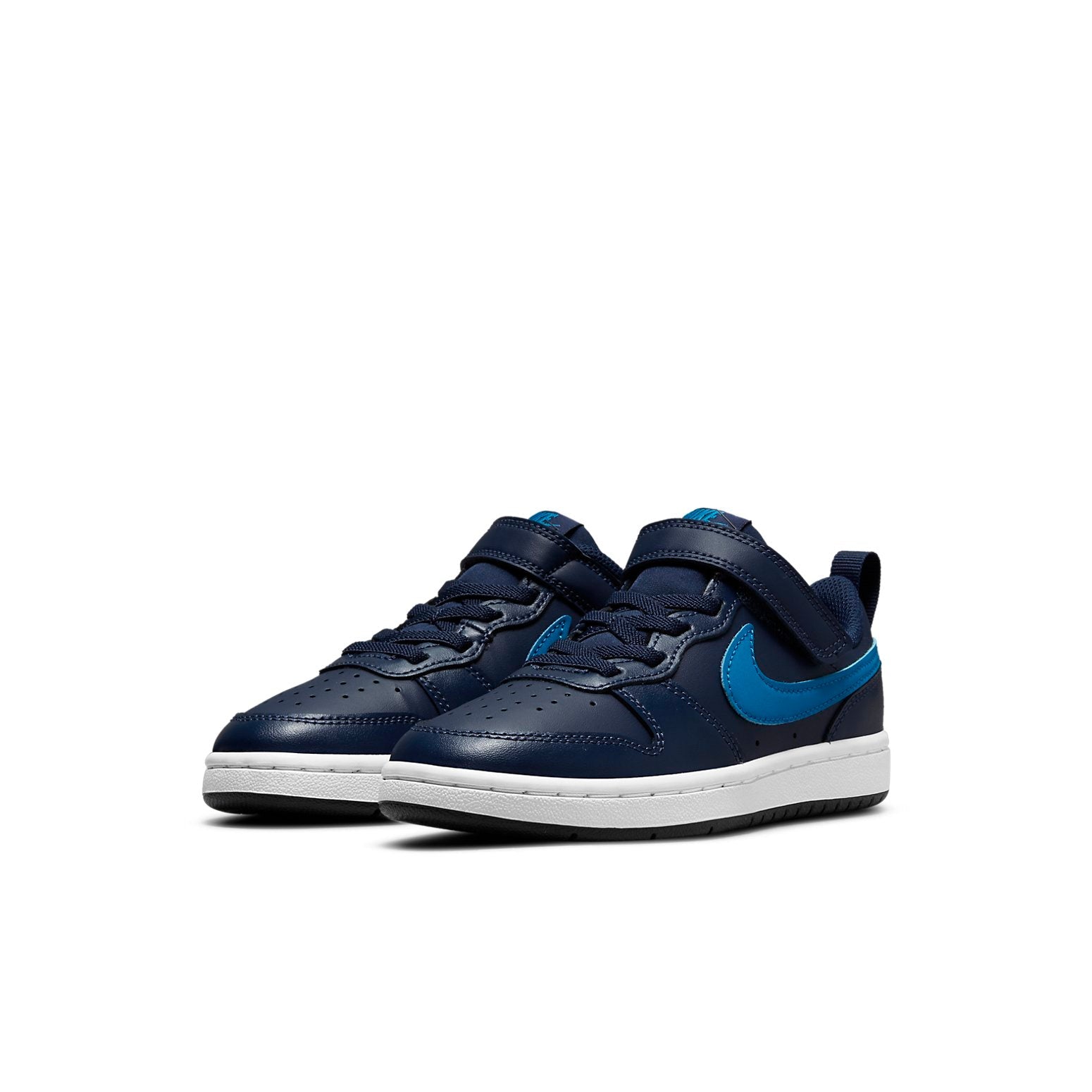 (PS) Nike Court Borough Low 2 'Midnight Navy Imperial Blue' BQ5451-403