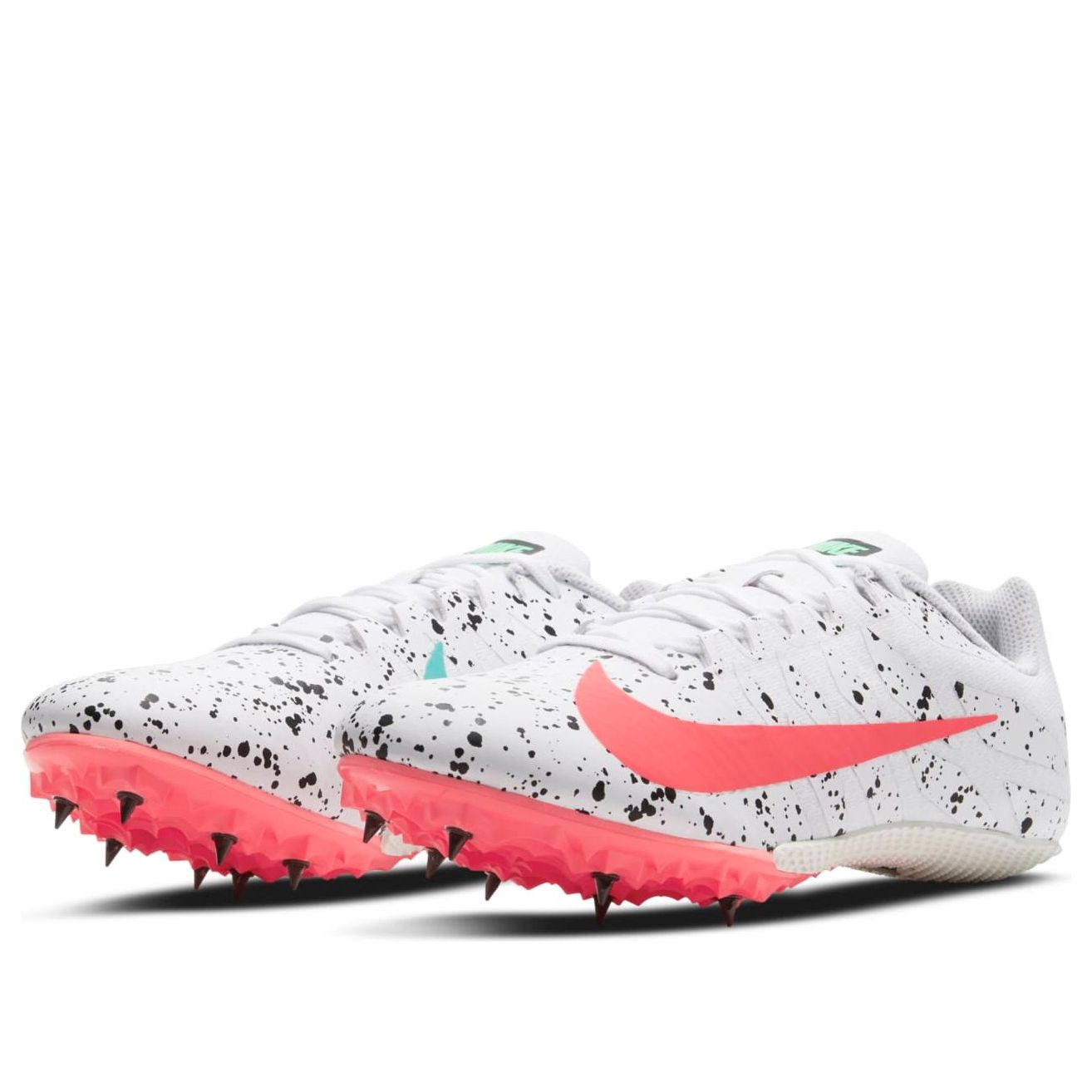 (WMNS) Nike Air Zoom Rival S 9 'Paint Splatter White Crimson Jade' 907565-101