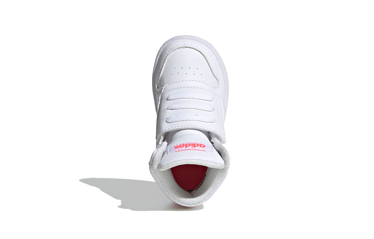 (TD) adidas adidas Hoops 2.0 Mid 'White Pink' FW7609
