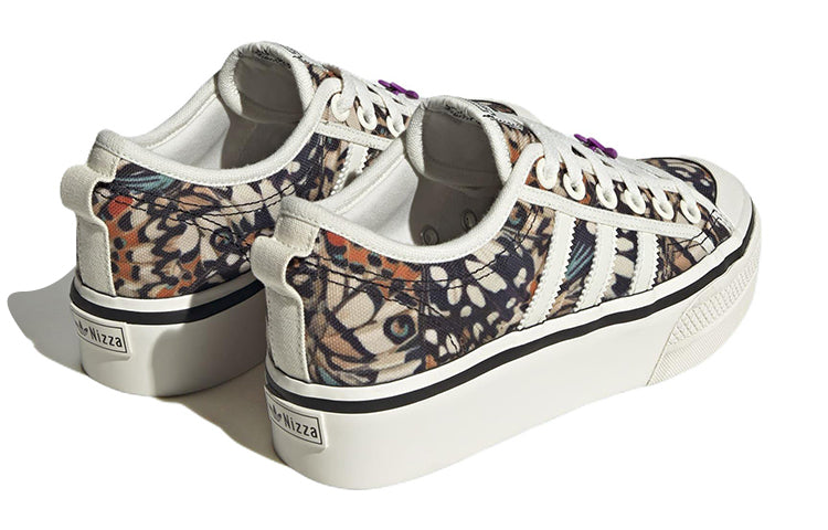 (WMNS) adidas Nizza Platform 'Off-White Shock Purple' HP6367