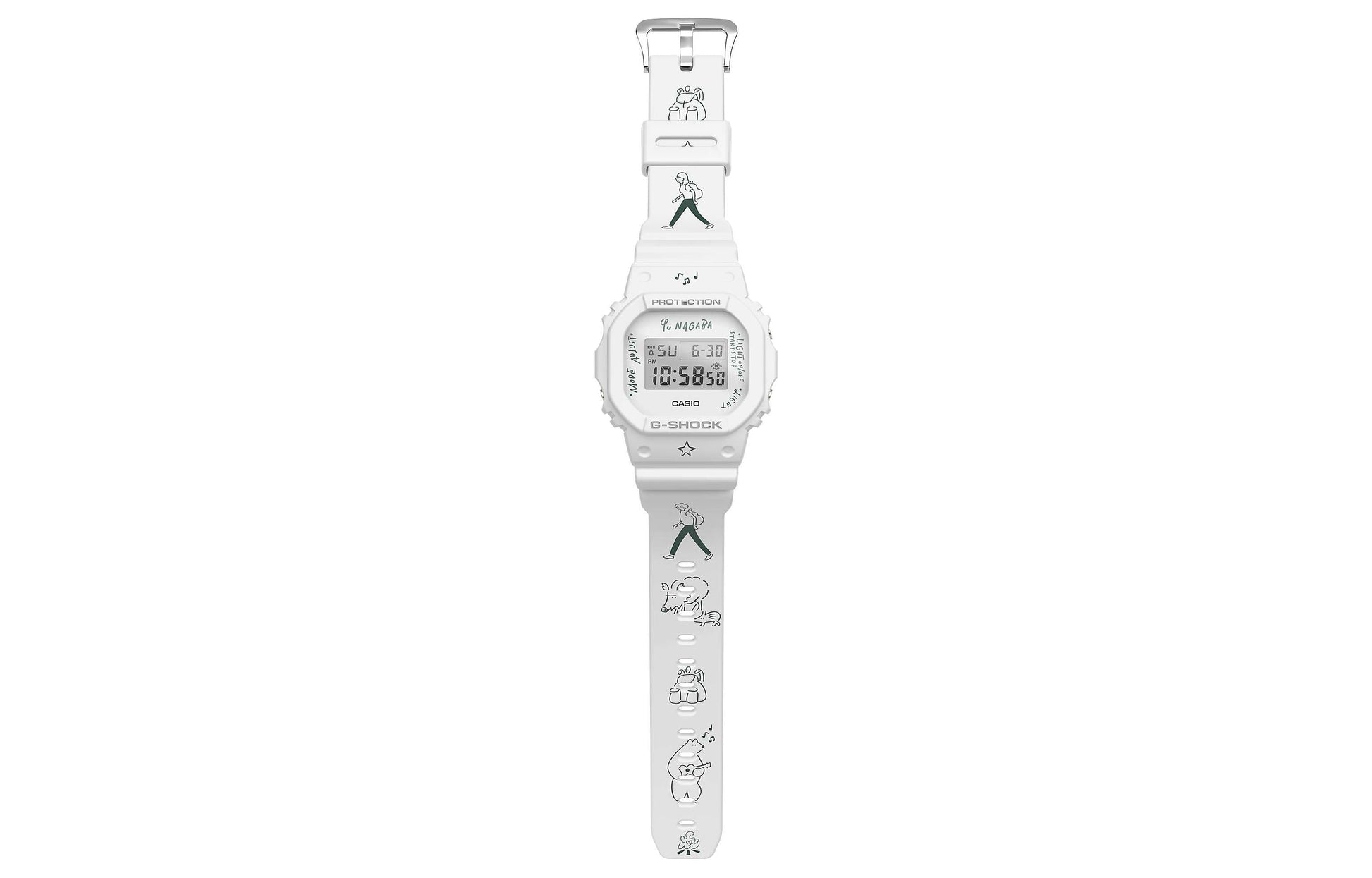 CASIO G-Shock Digital 'White' DWE-5610YU
