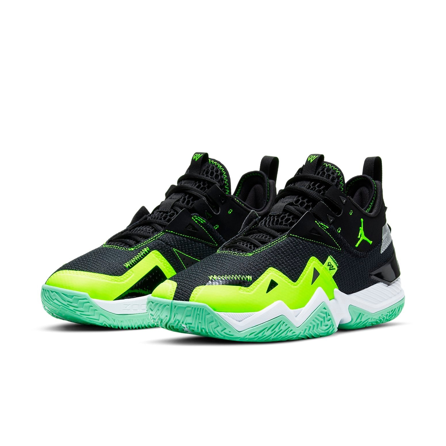 (WMNS) Air Jordan Westbrook One Take 'Black Green' CJ0780-003