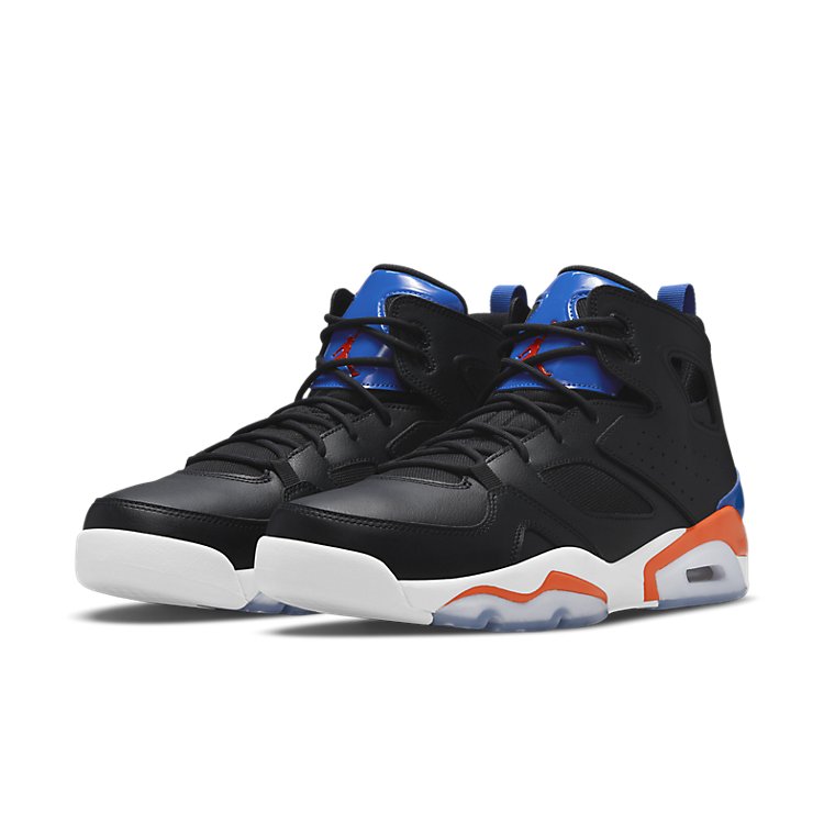 Air Jordan Flight Club 91 'Black Royal Orange' DC7329-008