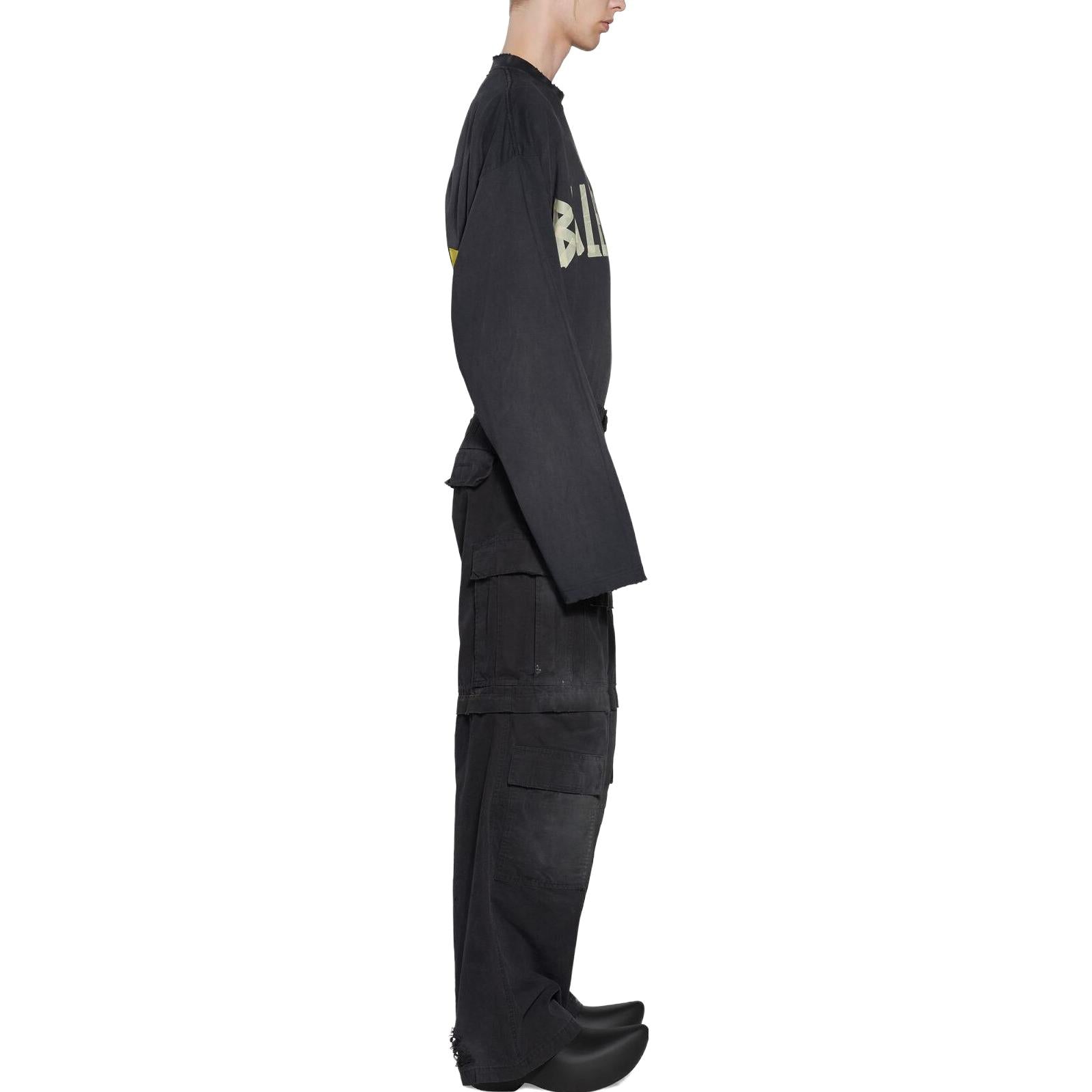 Balenciaga Large Cargo Pants 'Black' 746493TKP271000