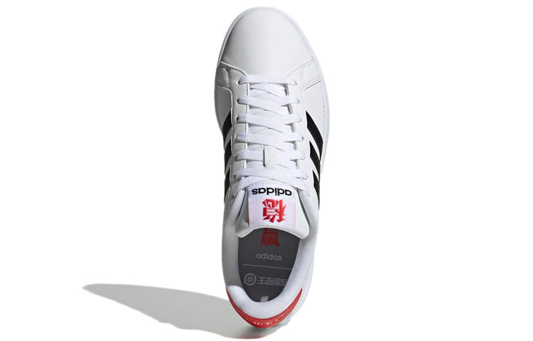 adidas neo Grand Court 'White Black Red' FV6101