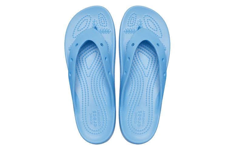 (WMNS) Crocs Classic Platform Flip 207714-4TB