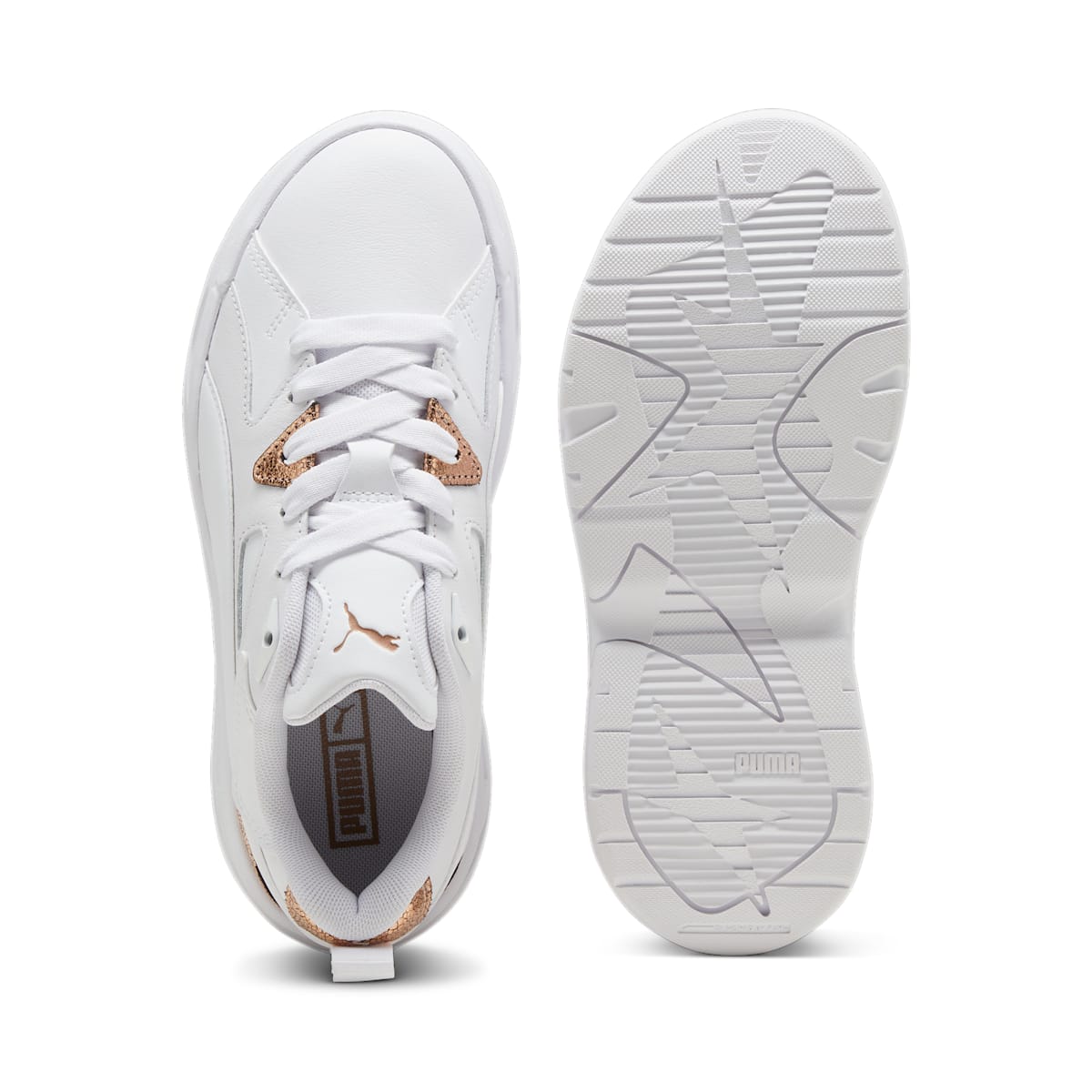 (WMNS) PUMA BLSTR Glam Sneakers 'White Copper' 396387-01