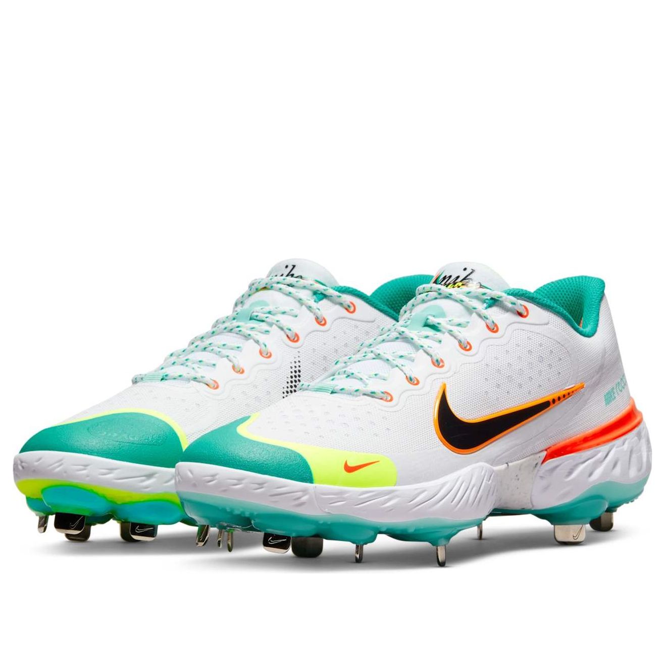 Nike Alpha Huarache Elite 3 Low 'White Infrared Volt' CV3552-107