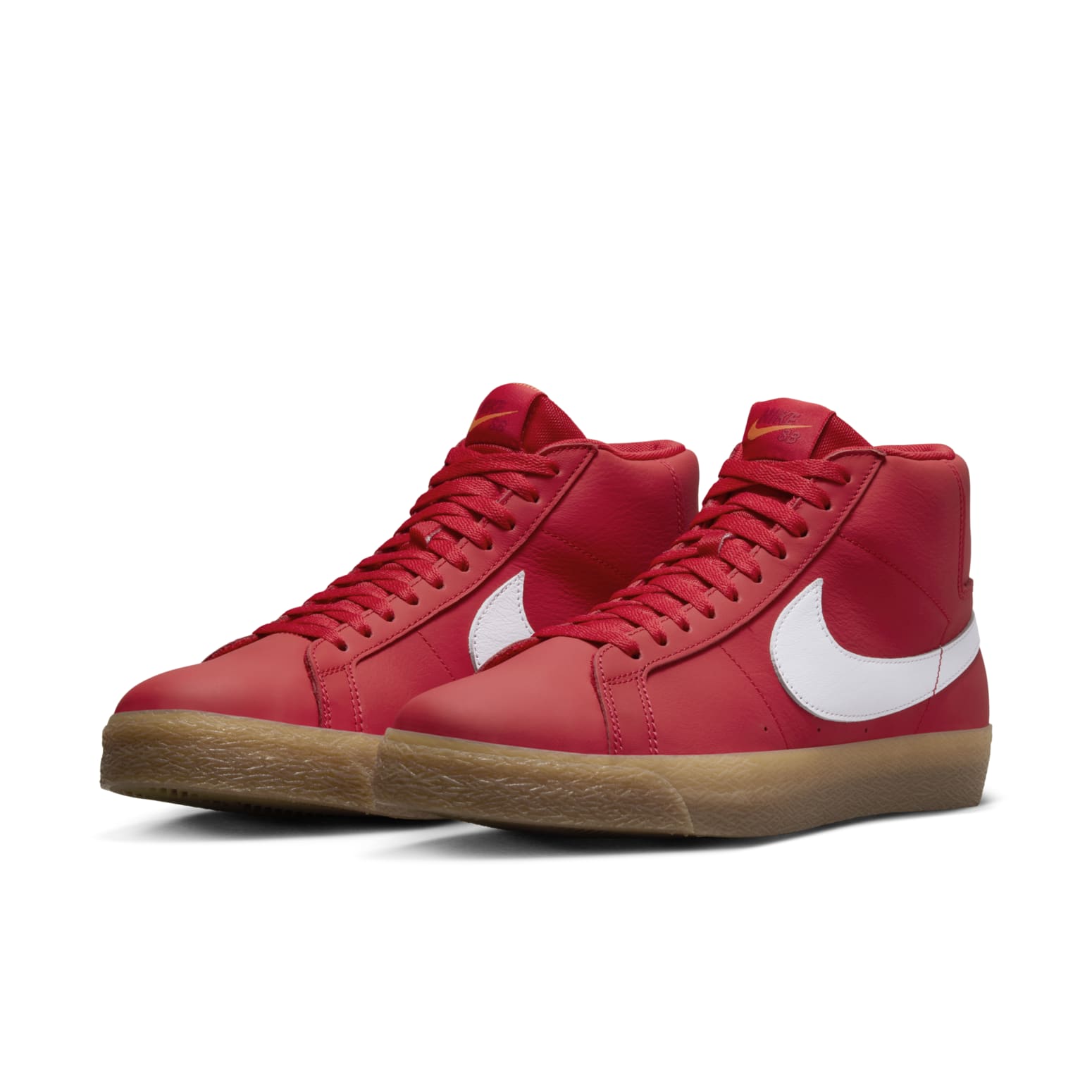 Nike SB Blazer Mid Orange Label 'Red Gum' FJ1680-600