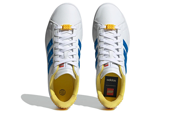 adidas x LEGO Grand Court 2.0 'White Blue Yellow' HP9382