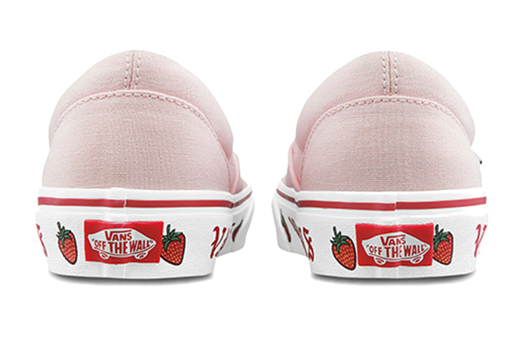 Vans Classic Slip-On 'Sidewall Print - Strawberry' VN0A33TB44L