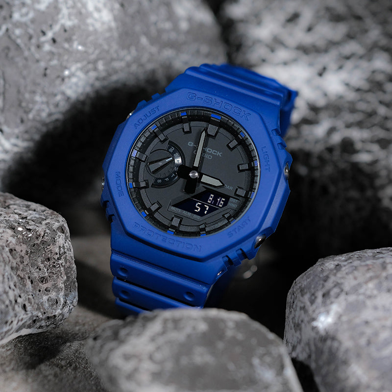 CASIO G-Shock Analog-Digital 'Blue' GA-2100-2APR