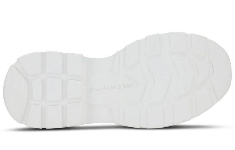 Alexander McQueen Tread Slick Lace Up Sneakers 'White' 604257W4L329000