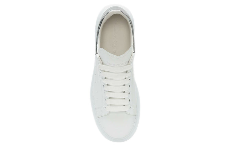 Alexander McQueen Oversized Sneaker 'White Silver Crocodile' 625162WHYBQ9071