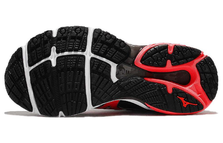 Mizuno Wave Prodigy Low Tops Wear-resistant Black Red White J1GD171055