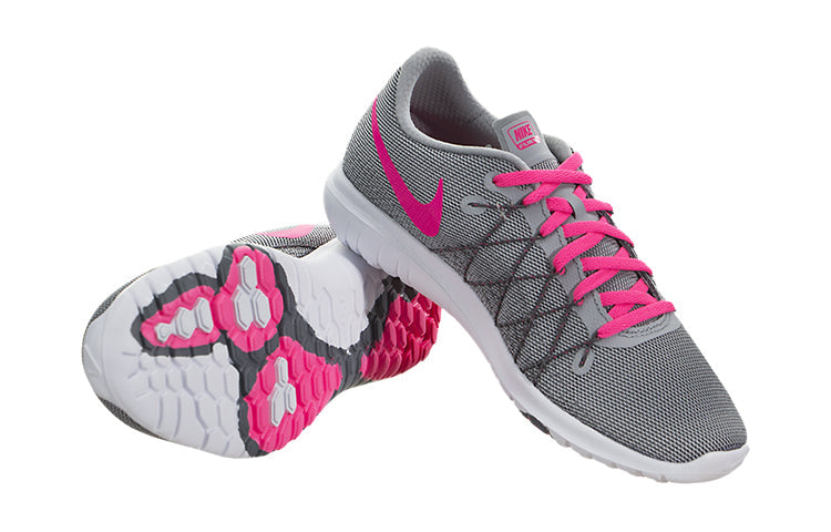 (GS) Nike Flex Fury 2 'Wolf Grey Hyper Pink' 820287-002