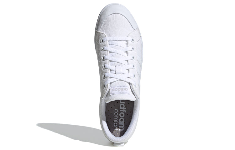adidas neo Bravada Low Tops Casual Skateboarding Shoes White FW2882