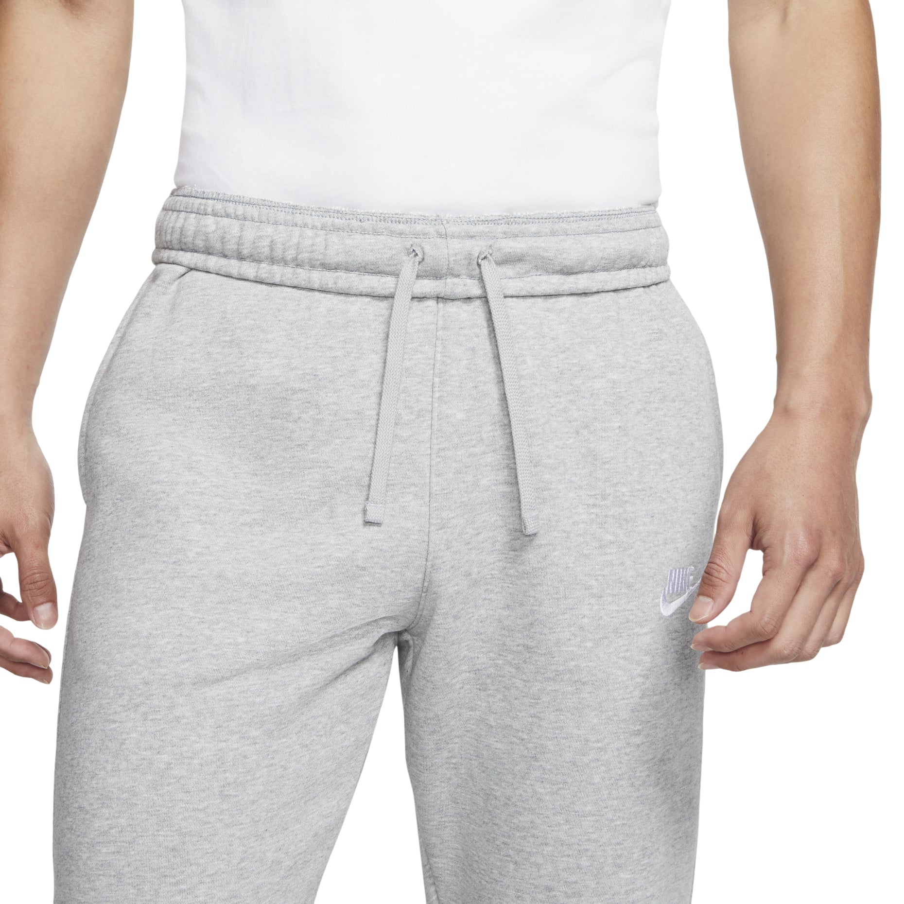 Nike Sportswear NSW CLUB PANT OH FT Athleisure Casual Sports Breathable Long Pants light grey BV2714-063