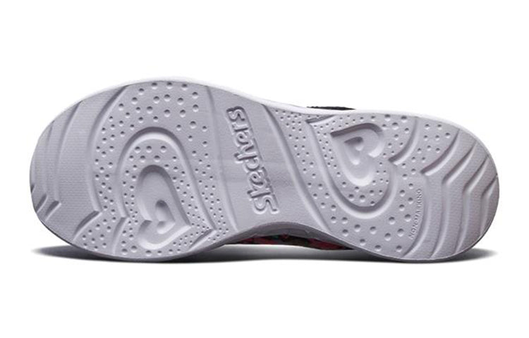 (GS) Skechers Love Lights Low Black/Pink 20180L-BKMT