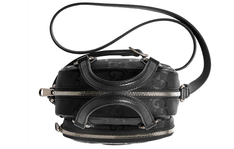 Gucci Off The Grid Series Bag Single-Shoulder Bag Men's Black 625850-H9HAN-1000