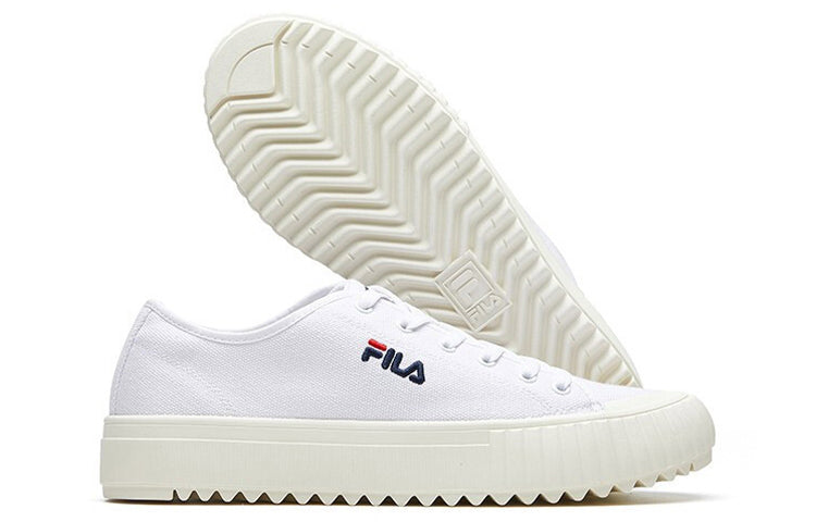 FILA Canvas Sneakers Black/White/Red F52M014404FWT